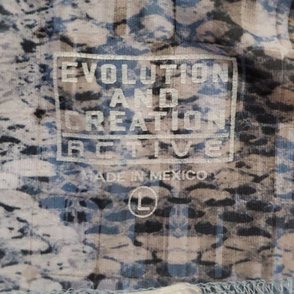 LOT of 2 Evolution and Creation graphic print leggings - Picture 5 of 9